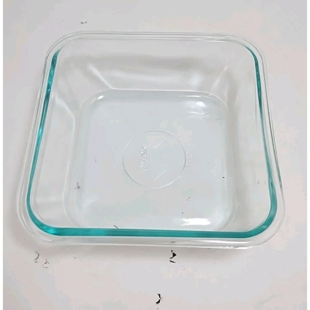 Pyrex 8704 With Snapware‎ Lid Clear Glass Food Storage Container 4 Cups